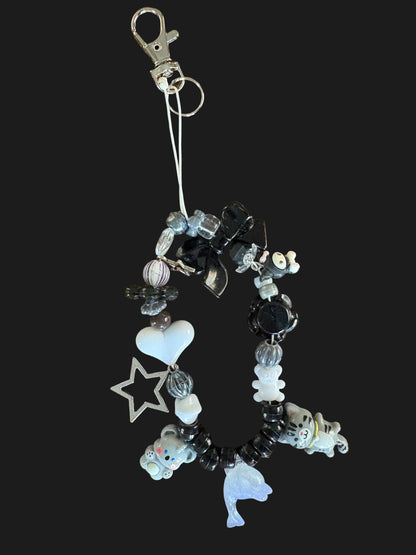 goth phone keychains