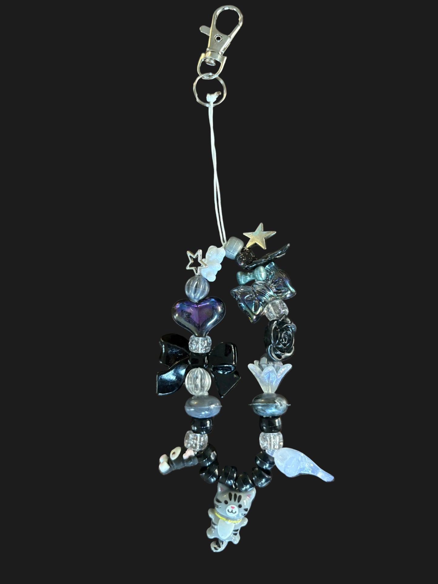 goth phone keychains