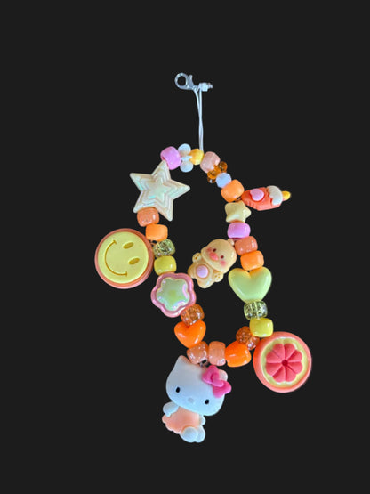 orange cream soda phone landyards/keychains