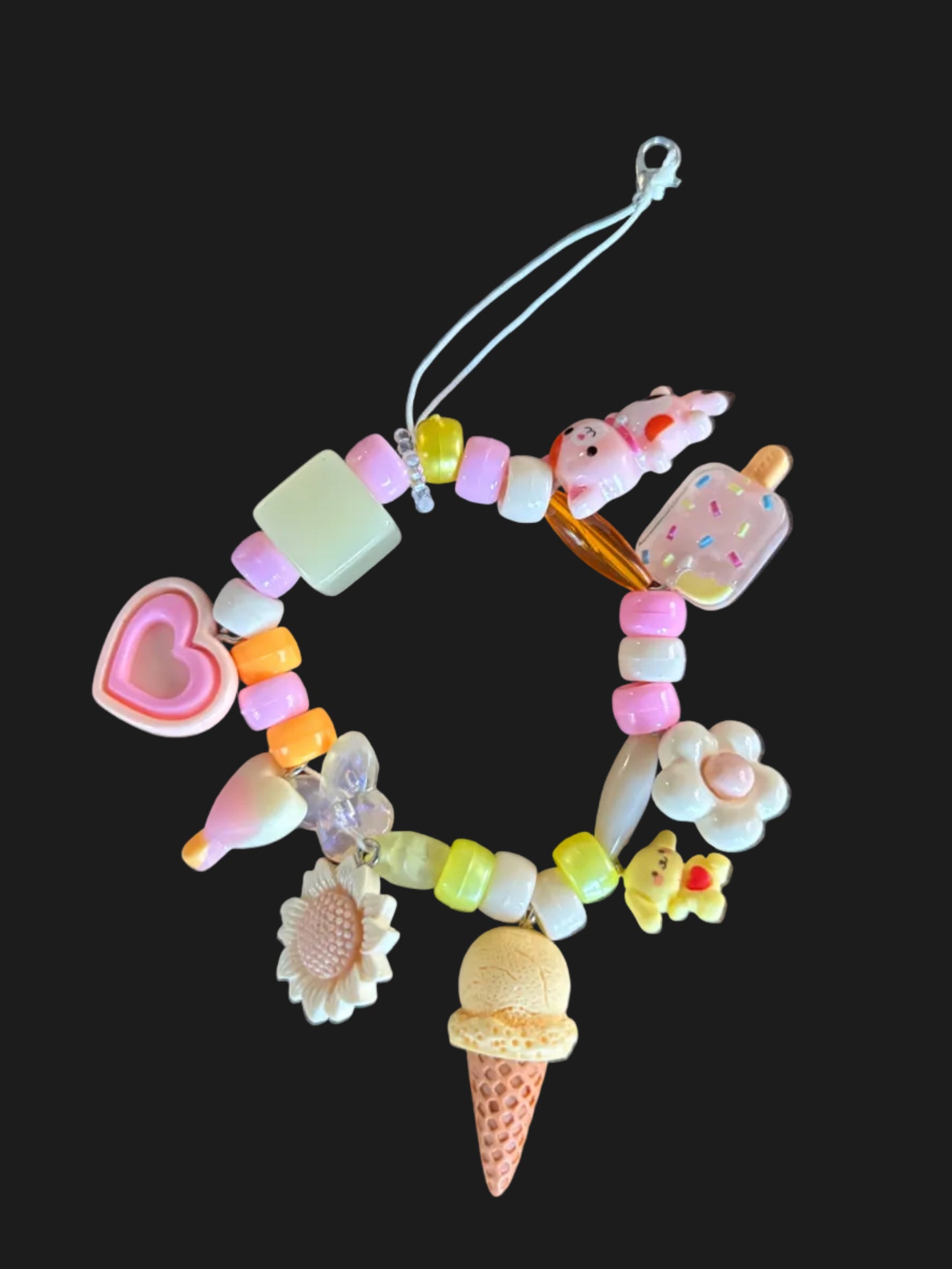 orange cream soda phone landyards/keychains