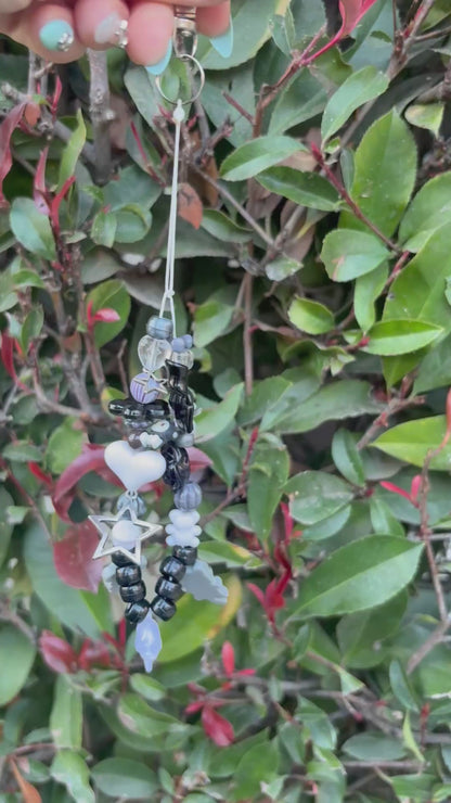 goth phone keychains